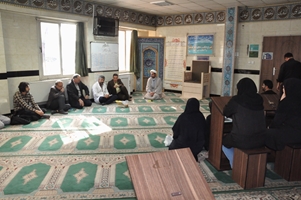 برگزاری جلسه هماهنگی اعضای بسیج بیمارستان بهارلو با مدیر بیمارستان